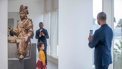 The second half of the exhibition explores the idea of representing the universe