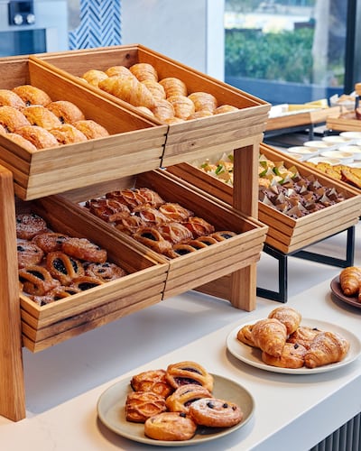 Buffet breakfast at Hearth is a win during our stay. Photo: Ritz-Carlton