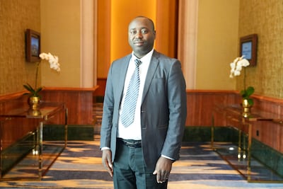 Hosea Bosire is among the new teaching recruits joining Gems schools for the new academic year. Pawan Singh for The National