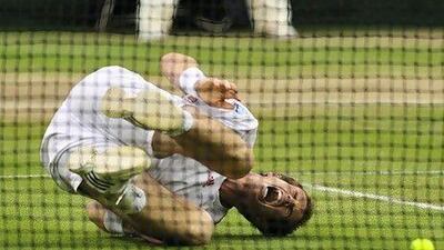 Andy Murray lost for the fourth time in a grand slam final.