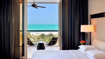 Rooms at Park Hyatt Abu Dhabi come with ocean views. All photos: Park Hyatt Abu Dhabi