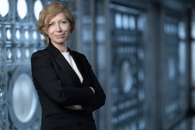 Head of the Arab World Institute Anne-Claire Legendre is coming to Abu Dhabi this month. AFP