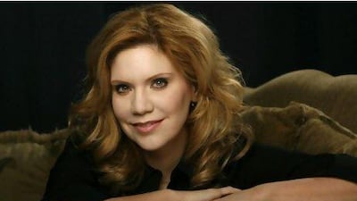 The country music artist Alison Krauss at Sound Check studios in Nashville, Tennessee. John Russell / AP Photo