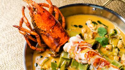 Lobster pappardelle. Photo: 53 Dubai