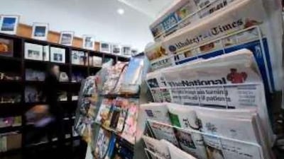 Changing game: The launch of The National less than six months ago offers serious competition to long standing newspapers.