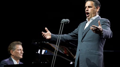 Peruvian tenor Juan Diego Florez. EPA