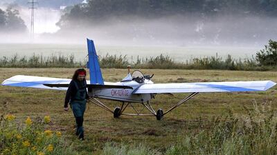 Vampira is dragged back to her 'hangar' at Mr Hadrava's home. David W Cerny / Reuters