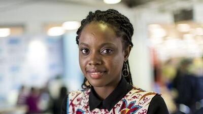 Nigerian writer Ayobámi Adébáyo. David Levenson / Getty Images