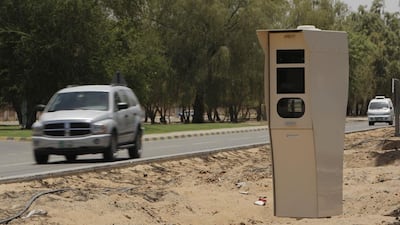 Drivers can reduce their number of black points if they successfully complete the police training course. Ryan Carter / The National