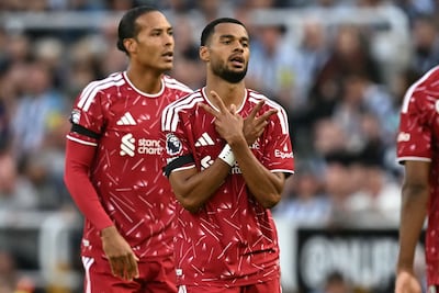 Cody Gakpo opened his goal account for the season with a strike against Newcastle on the opening weekend of the season. AFP