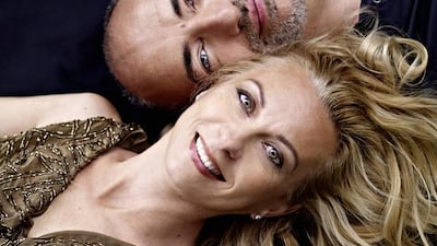 The couple are in the capital to perform together at the opening concert of Abu Dhabi Festival’s main programme. Courtesy Sandrine Expilly