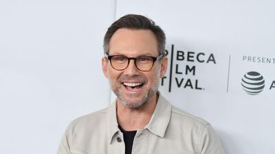 Christian Slater attends Tribeca Talks - A Farewell To 'Mr. Robot' on April 28, 2019. AFP
