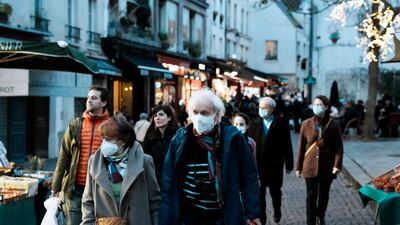 The French government has warned that the rapid rise in Covid cases is showing no signs of slowing down. (AP Photo / Thibault Camus)