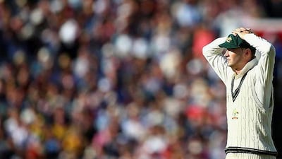 Michael Clarke has a dilemma and only he knows the extent of his back pain. Ryan Pierse / Getty Images