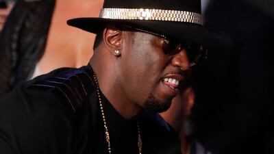 P Diddy before the fight. Reuters