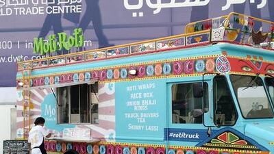 Moti Roti, a healthy Pakistani food truck, launched in 2012. Courtesy of Tahir Shah