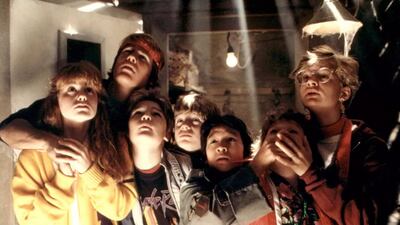 A scene from The Goonies. Photo: Warner Bros