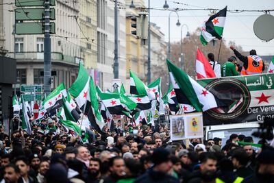 Many Syrians living in Europe celebrated the fall of the Assad regime but not all will want to return home. AFP