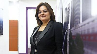 Randa Bessiso would like to see more women enrolling in the Manchester Business School Middle East in Dubai. Lee Hoagland / The National