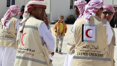 The Emirates Red Crescent has provided support to two million Sudanese. Reuters