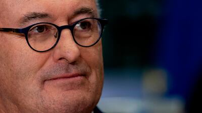 Phil Hogan first apologised for breaking lockdown rules. AFP/file