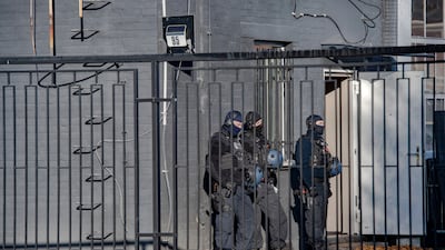 A police raid in Germany aimed at biker gangs in Berlin and Brandenburg prompted by the EncroChat files. Photo: AP