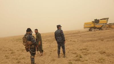 The Iraqi Interior Ministry sent Federal Police to Kirkuk province. ISIS claimed it killed five Shiites who were harvesting wheat.