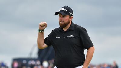 Ireland's Shane Lowry is in a strong position to win his first major ahead of the final round of the British Open. AFP