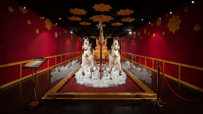 The interior of Thailand's pavilion. Photo: Expo 2020