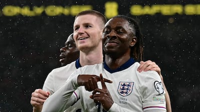 England eased past Serbia last week to make it seven wins from seven in World Cup qualifying. AFP