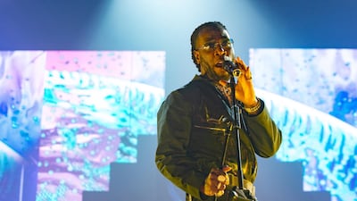 Burna Boy is one of the most exciting acts taking to the stage at this year's Sole DXB. WireImage