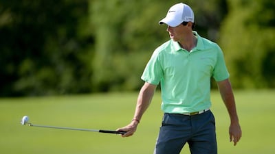 Rory McIlroy of Northern Ireland in action during the pro-am event prior to the The Irish Open at the Fota Island Resort on June 18, 2014 in Cork, Ireland. Ross Kinnaird / Getty Images