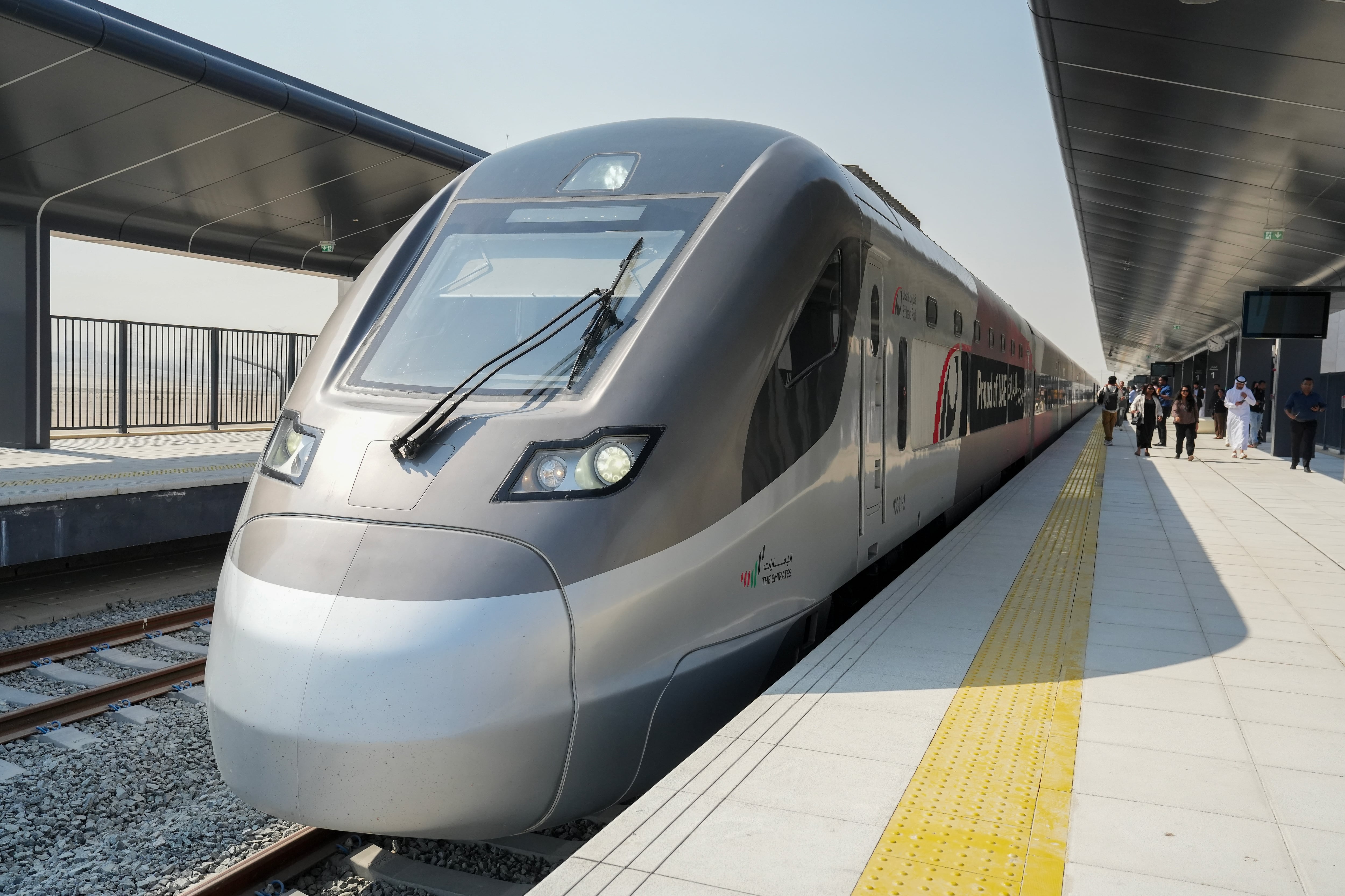 Etihad Rail launches Dubai-Abu Dhabi service with presidential ride