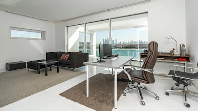 The office or study can also be used as a lounge
