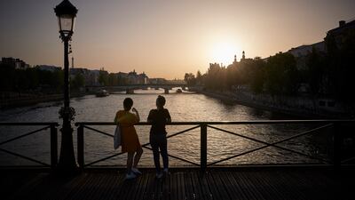 Paris hit near-record temperatures during a European heatwave last summer. Getty