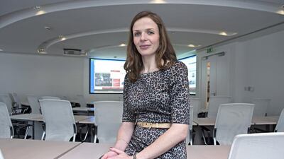 Clare Astley is a professional development manager for Cass Business School at the DIFC in Dubai City, Dubai. Jeff Topping / For The National