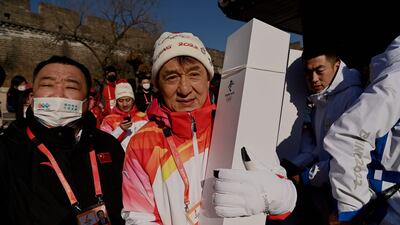 Chan completed this section of the relay alongside table tennis Olympic gold medallist Ma Long and two-time gold medallist in taekwondo Wu Jingyu. AFP
