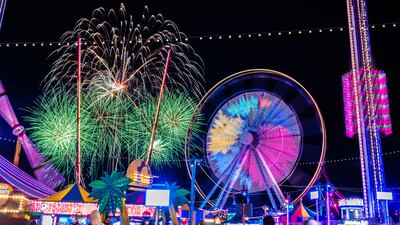 Each country had its own signature fireworks display and a dedicated countdown