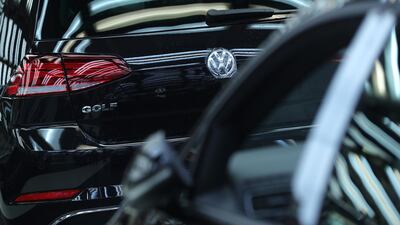 Volkswagen is taking its autonomous Golf to the streets of German city. Bloomberg