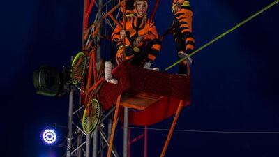 Abu Dhabi’s Bawabat Al Sharq Mall is set to host the world famous Great Vegas Circus from February 8 to March 11, 2016. Courtesy Bawabat Al Sharq Mall