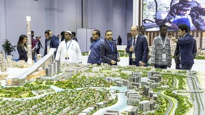 Opening day of the 2019 Cityscape Exhibition. This year the event will be held in November. Antonie Robertson/The National