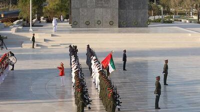 Abu Dhabi observes Commemoration Day at the Wahat Al Karama memorial. Delores Johnson / The National