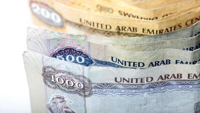 Abu Dhabi, United Arab Emirates, July 31, 2012: UAE dirhams. (Silvia Razgova / The National)