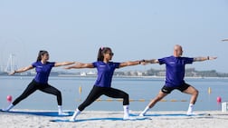 Wellfit is bringing its outdoor workout programme to Palm West Beach for Dubai Fitness Challenge. Photo: Wellfit