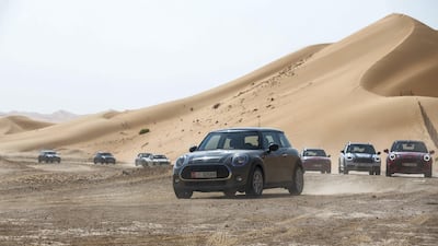 Heading across the sands.