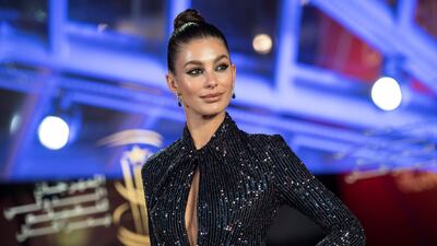 US-Argentine actress Camila Morrone attends the 18th edition of the Marrakech International Film Festival. AFP