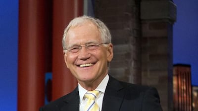 David Letterman. Pablo Martinez Monsivais / AP Photo