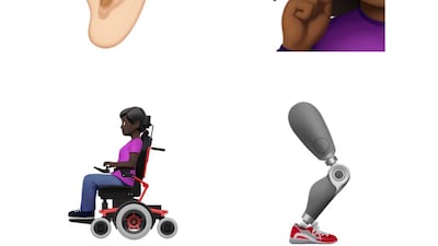 The new emojis will be released this autumm. Courtesy Apple