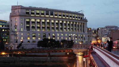 Unilever's global headquarters in London. The company is opening a Dh1 billion factory in the UAE. Photographer: Simon Dawson/Bloomberg