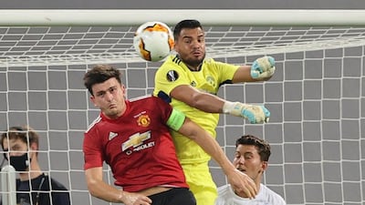 MANCHESTER UNITED PLAYER RATINGS V FC COPENHAGEN: Sergio Romero - 6: Twelfth clean sheet in his 17 games this season and always comfortable in a competition he starred in two years ago. Reuters